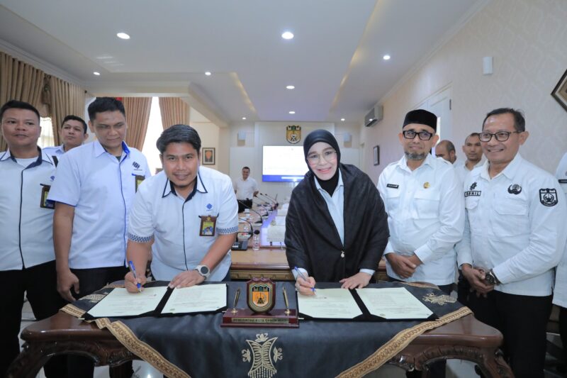 Penandatanganan MoU dilakukan langsung oleh Wali Kota Banda Aceh, Illiza Sa’aduddin Djamal, dan Kepala BBPVP Banda Aceh, Rahmad Faisal, di Pendopo pada Rabu, 30 Juli 2025.