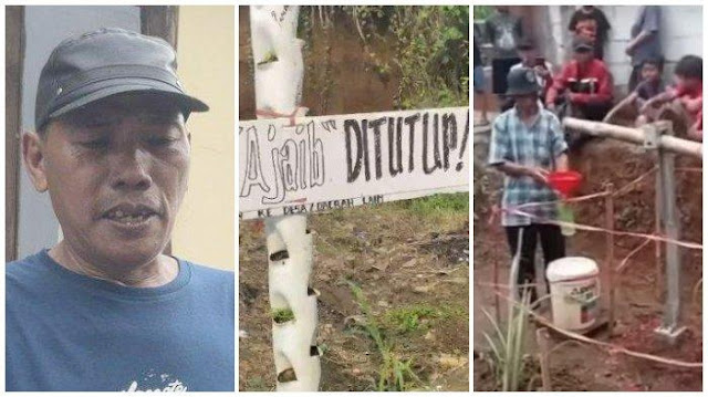 Pembuat Bambu Ajaib Cianjur Kesal: "Itu Karya Seni, Bukan Air Karomah!"