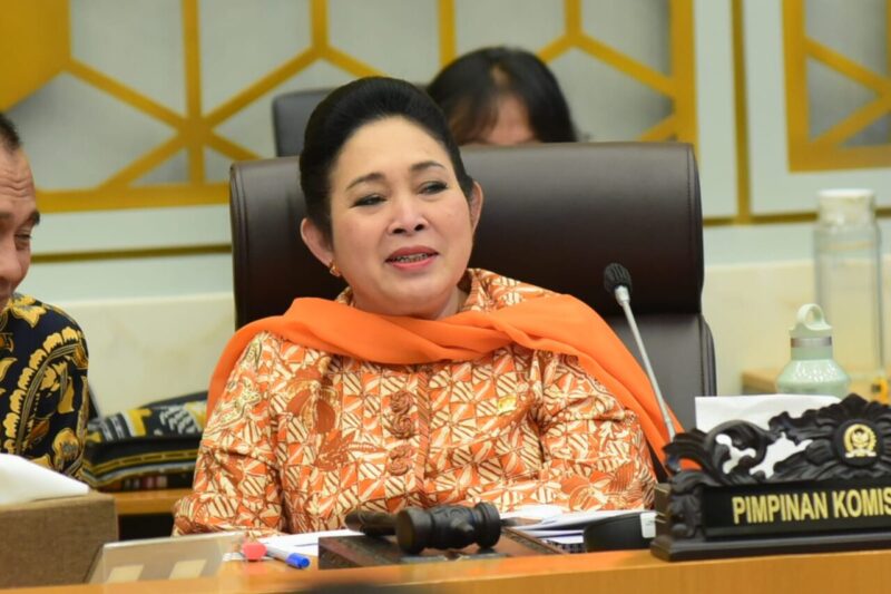 Ketua Komisi IV DPR RI, Siti Hediati Hariyadi alias Titiek Soeharto
