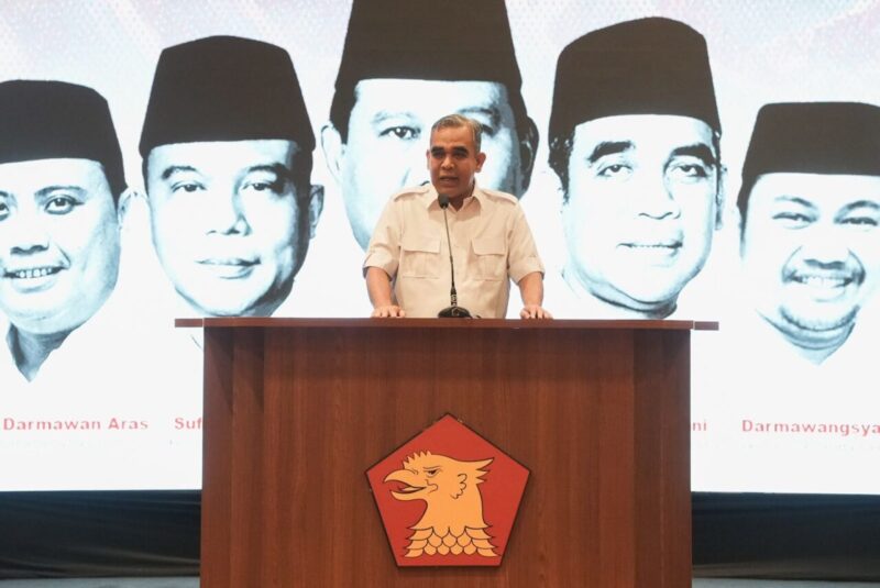 Sekretaris Jenderal Partai Gerindra, Ahmad Muzani