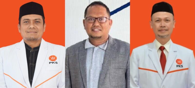Trio Pimpinan Baru DPW PKS Aceh Periode 2025-2030: Ismunandar (Ketua), Kasibun Daulay (Sekretaris) dan H Saifunsyah (Bendahara). (Foto: Ist)