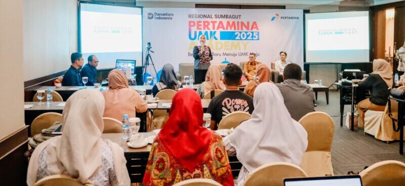 Pertamina Patra Niaga Regional Sumbagut mendukung pelaku UMK semakin maju dan naik kelas lebih cepat melalui Program Pertamina UMK Academy 2025. (Foto: Ist)