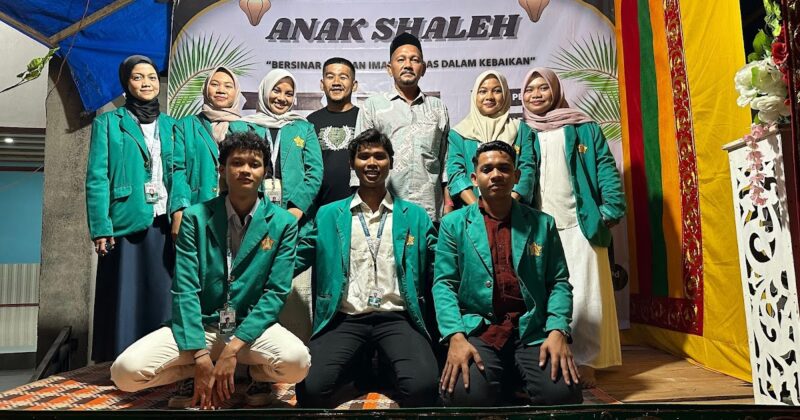 Kelompok KKN XXVII-5 USK di Lamjuhang, Aceh Besar. (Foto: Ist).