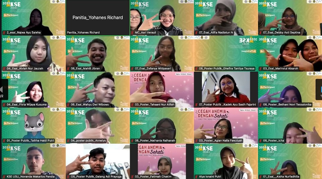 Dua mahasiswa Pendidikan Dokter Fakultas Kedokteran USK, Mahlil Jibran dan Riza Daffa Firdaus, meraih Juara 1 Lomba Esai Ilmiah KSE JUARA 2025, yang diselenggarakan oleh Paguyuban Karya Salemba Empat (KSE) USU. (Foto: Humas USK).