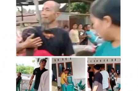 Insiden pembubaran ibadah GKSI Anugerah Padang, Senin (28/7/2025)