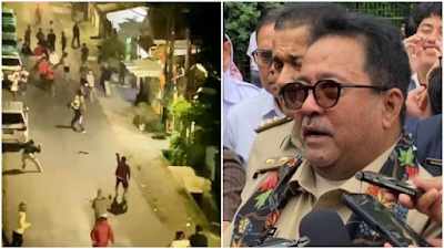 Wakil Gubernur Jakarta Rano Karno saat memberikan keterangan soal maraknya tawuran remaja yang disebut ada yang disetting dan dibiayai, Sabtu (26/7/2025). (Foto: dok. Pemprov DKI)
