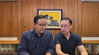 Tom Lembong saat berbicara dalam live YouTube bersama Anies Baswedan, membagikan pengalaman hidupnya selama 9 bulan di balik jeruji besi.
