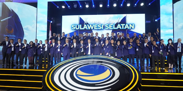 Rakernas I Partai NasDem 2025 di Makassar menetapkan strategi politik, hukum, dan ekonomi untuk menuju target 3 besar Pemilu 2029.