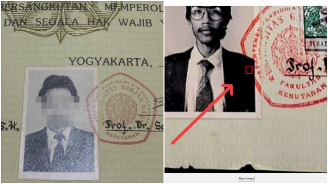 375 Ribu Lulusan UGM Stempelnya di Depan Foto, Kecuali Ijazah Jokowi