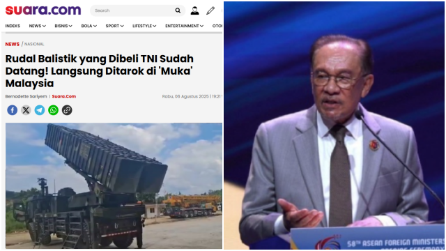 apal perang Indonesia berjaga di sekitar Blok Ambalat yang menjadi sengketa dengan Malaysia. Isu ini memicu panasnya hubungan kedua negara di media sosial.