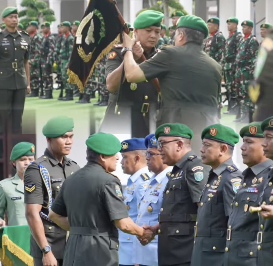 Sejumlah Pejabat Kodam Iskandar Muda Diganti
