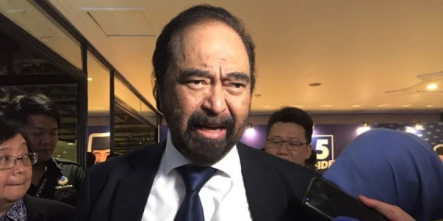 Ketua Umum Partai NasDem Surya Paloh menegaskan partainya mendukung penuh penegakan hukum, namun mengingatkan agar proses tersebut tidak didahului dengan drama.