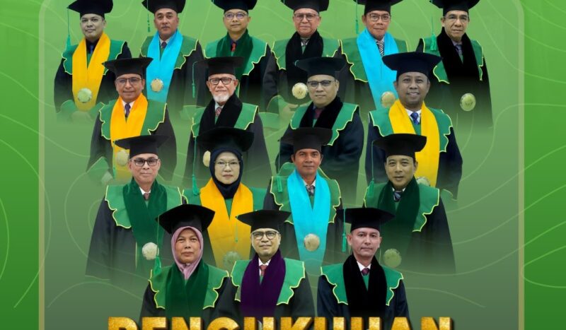 Guru besar UIN Ar-Raniry yang akan dikukuhkan pada Kamis (07/08/2025). (Foto: Humas Ar-Raniry)