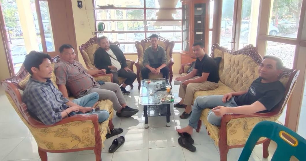 Suasana musyawarah pembentukan Panitia Konferkab I PWI Bener Meriah di Kantor KONI Bener Meriah, Kamis, 31 Juli 2025. (Dok. PWI Bener Meriah)