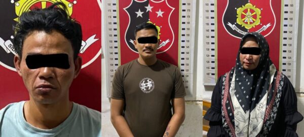 Polresta Banda Aceh berhasil mengungkap kasus curanmor dengan menangkap 3 pelaku, masing-masing MAS (36) warga Gampong Alue Naga, Banda Aceh, LM (35) seorang ibu rumah tangga asal Aceh Besar, serta PT (27) warga Banda Aceh.