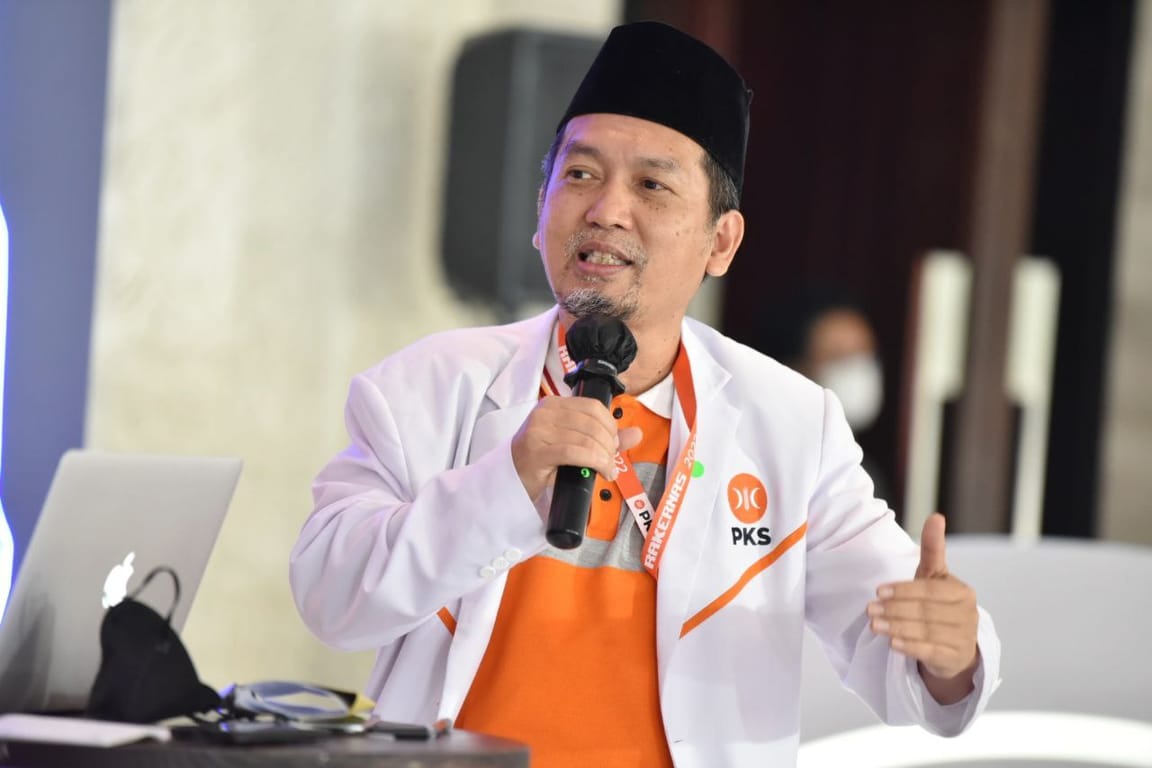 Presiden Partai Keadilan Sejahtera (PKS) Almuzzammil Yusuf