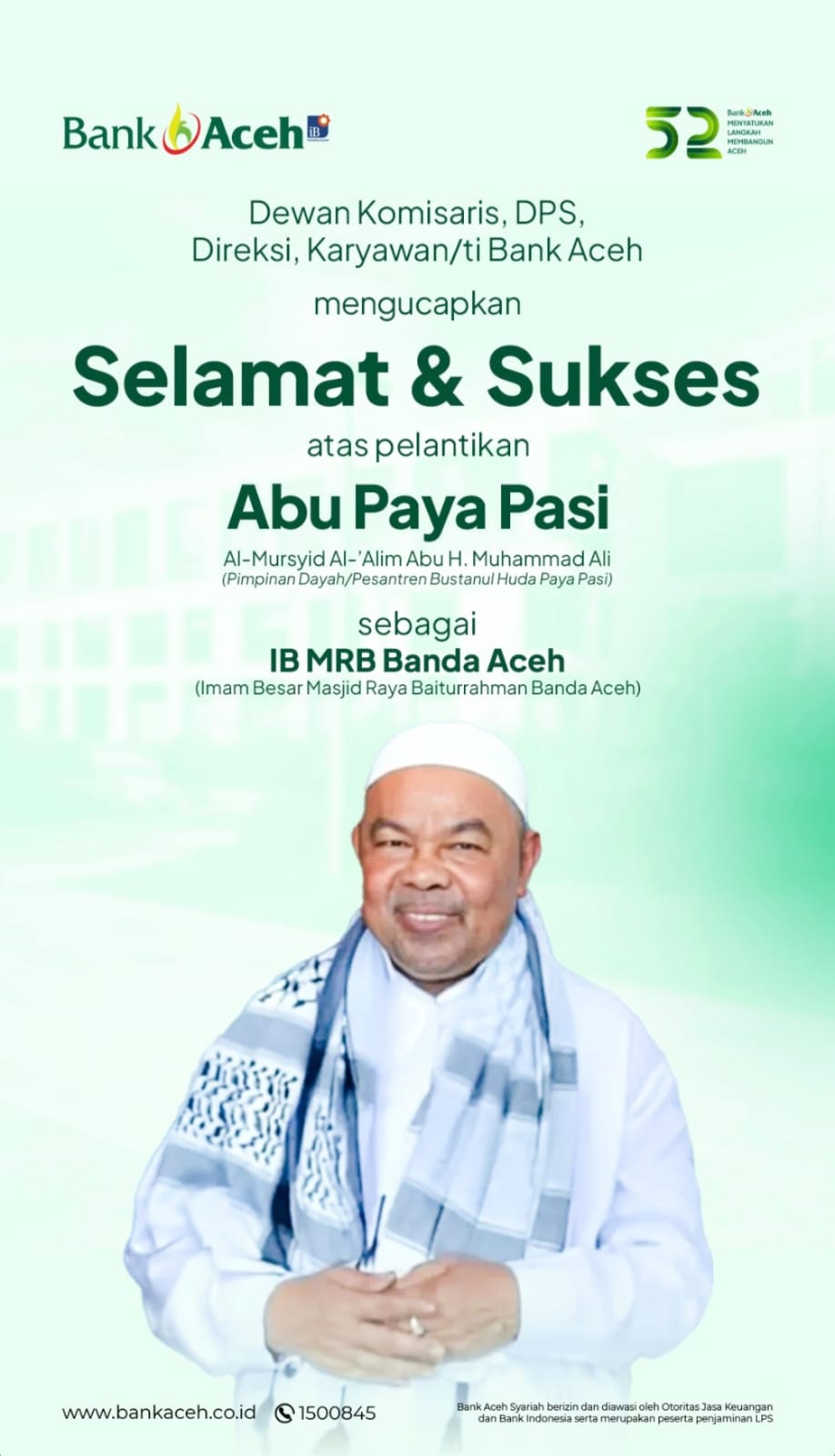 IKLAN BANK ACEH ABU PAYA PASI