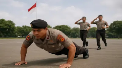 Kasi Propam Polres Situbondo, Ipda I Komang Adi Aryama, memberikan keterangan terkait sanksi disiplin untuk tiga oknum polisi yang menganiaya remaja, Kamis (7/8/2025).