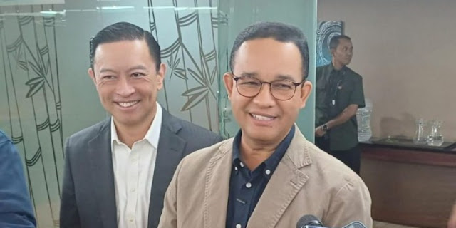 wacana duet "ATOM" (Anies-Tom) untuk Pilpres 2029 setelah Tom Lembong mendapatkan abolisi dari Presiden Prabowo Subianto, Kamis (7/8/2025).