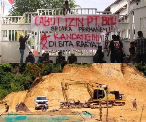 Sejumlah pihak saat ini ingin menghidupkan kembali izin tambang PT Beri Mineral Utama (BMU) yang sudah dicabut, melalui Peninjauan Kembali (PK) di Mahkamah Agung (MA). (Foto: Ist)