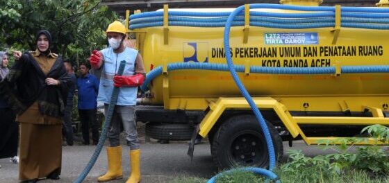 Pemerintah Kota Banda Aceh resmi meluncurkan Layanan Lumpur Tinja Terjadwal (L2T2) yang diberikan secara gratis bagi warga kota, khususnya pelanggan Perumdam Tirta Daroy.