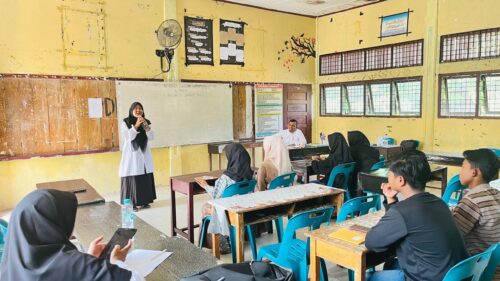 Ekstrakurikuler MAN 3 Pidie Jaya tahun ini menghadirkan program unggulan kelas Bahasa Jepang yang menarik banyak minat siswa. (Foto: Ist)