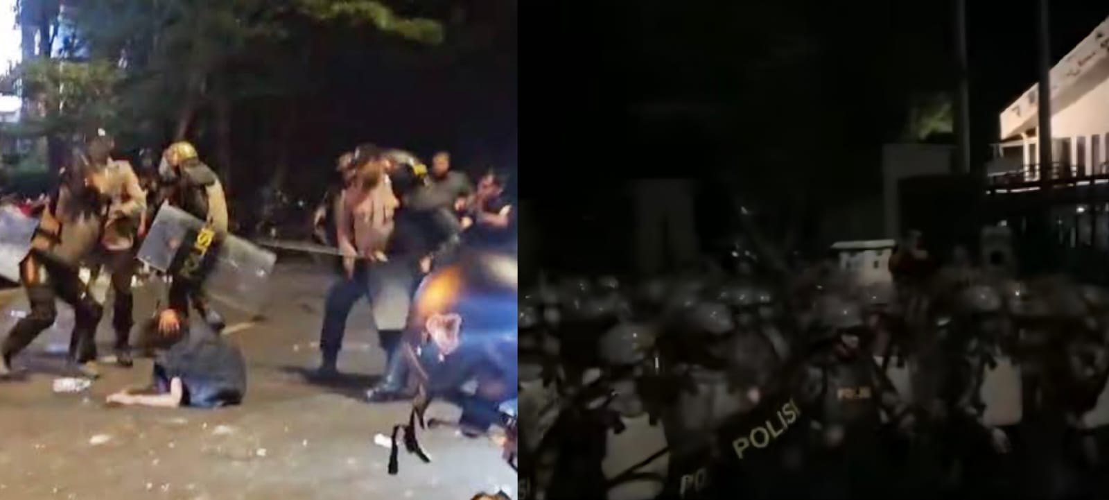 Kekerasan dan penggunaan kekuatan berlebihan oleh aparat kepolisian terhadap masyarakat yang berunjuk rasa mengakibatkan korban luka-luka hingga meninggal dunia. (Foto: Ist)