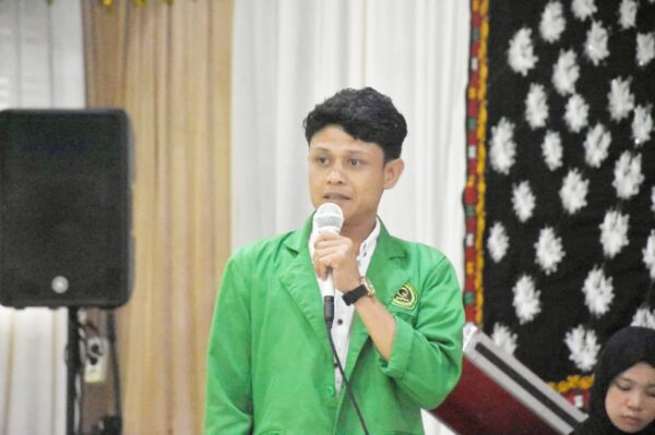 Presiden Pemerintahan Mahasiswa (PEMA) Universitas Al Washliyah Darussalam (UNADA) Ali Hasyimi