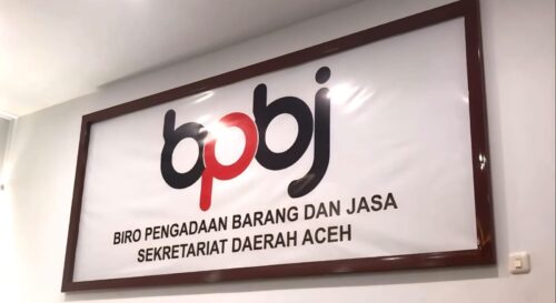 Biro Pengadaan Barang dan Jasa Sekretariat Daerah Aceh. (Foto: Ist)