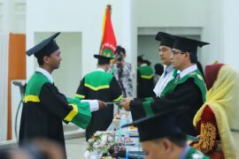 UIN Ar-Raniry meluluskan 2.081 wisudawan Gelombang III Tahun 2025 yang berlangsung tiga hari, mulai 30 September hingga 2 Oktober 2025, di auditorium Prof Ali Hasjmy, Darussalam, Banda Aceh. (Foto: Ist)