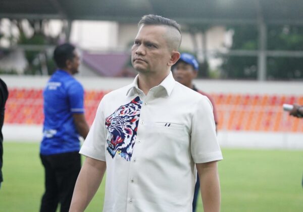 Presiden klub Persiraja Banda Aceh Nazaruddin Dek Gam