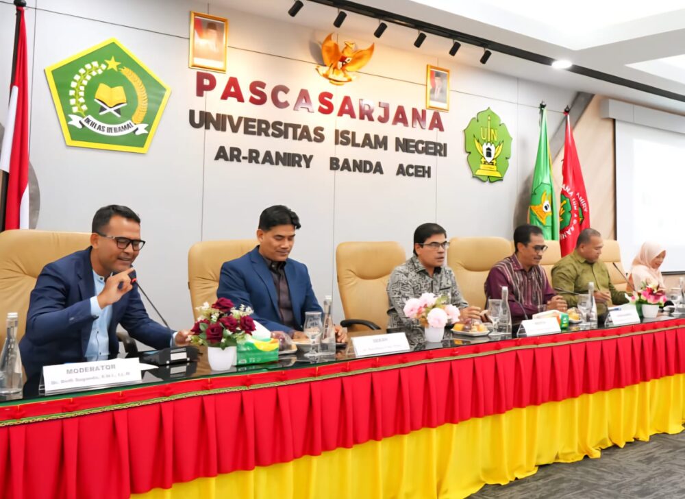 Seminar Nasional FISIP UIN Ar-Raniry, Jum'at (24/10), yang mengangkat tema “Kriminalisasi dan Dekriminalisasi dalam Konteks KUHP Baru”. (Foto: Ist)
