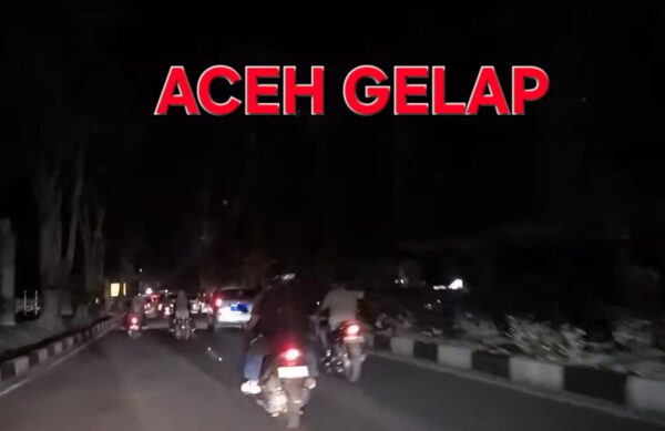 Sejak Senin sore (29/9) hingga Selasa (30/9), pemadaman listrik massal melanda seluruh wilayah Kabupaten/Kota di Provinsi Aceh. (Foto: Ist)
