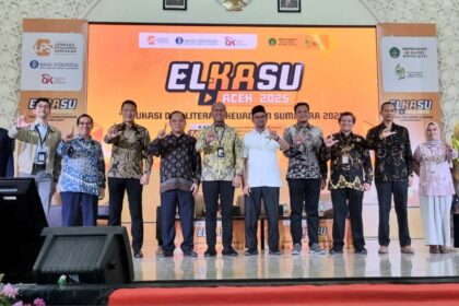 LPS bekerja sama dengan UIN Ar-Raniry menggelar Seminar Edukasi dan Literasi Keuangan Sumatera (ELKASU) 2025 di Auditorium Prof Ali Hasjmy Darussalam, Kamis (16/10).