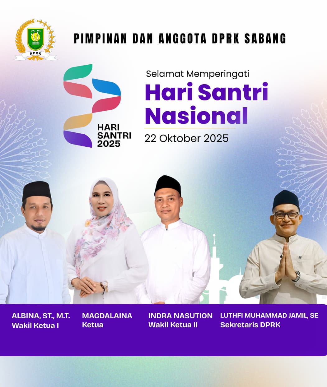 IKLAN DPRK SABANG HARI SANTRI