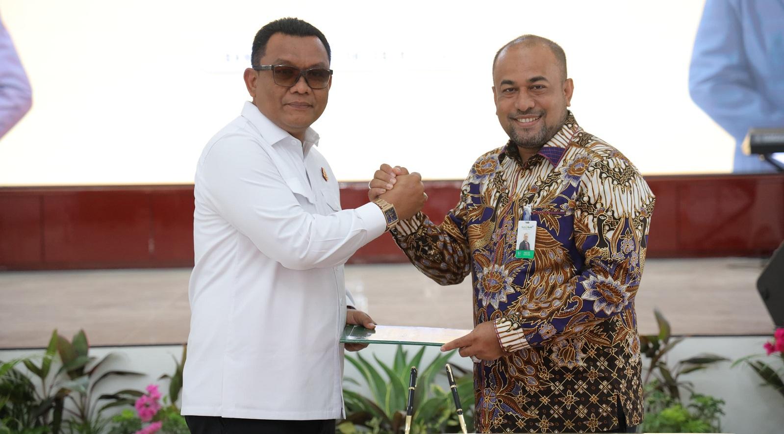 Beri Perlindungan Nasabah, Bank Aceh Syariah Teken Kerja Sama dengan Kejati Aceh