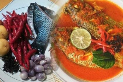 Salah satu kuliner tradisional yang menjadi kebanggaan masyarakat Gayo adalah Masam Jing, yang secara harfiah berarti “asam pedas”.