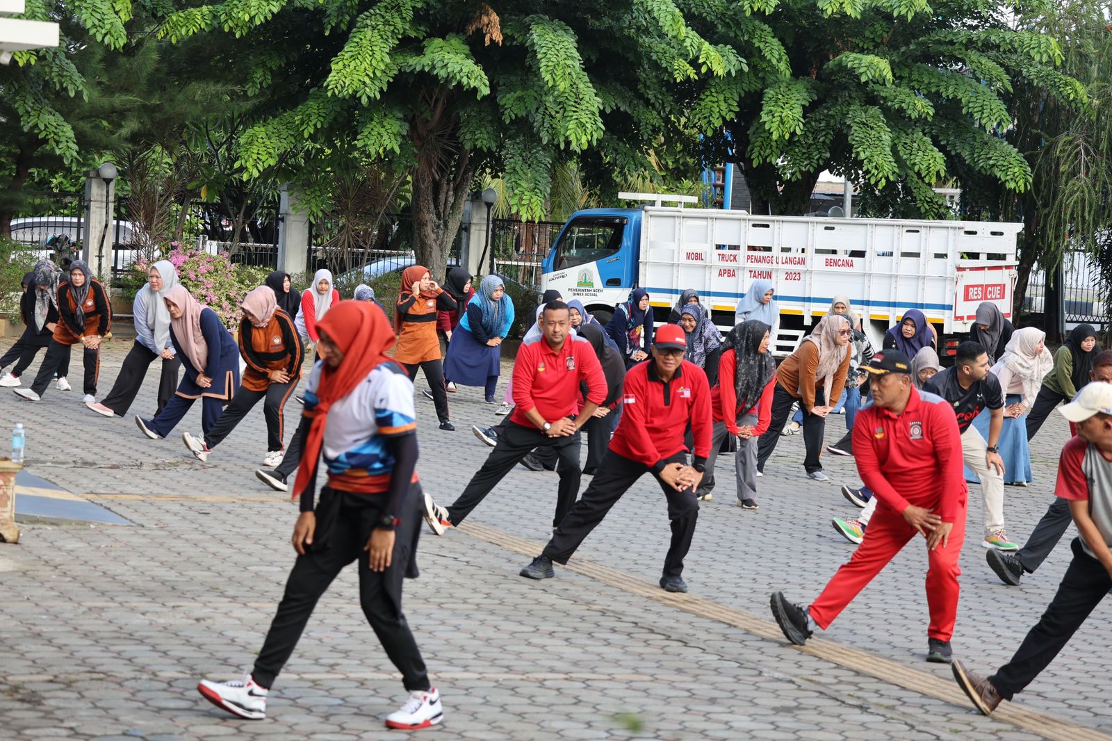 Jumat Sehat, Cara Dinsos Aceh Bangun Solidaritas ASN