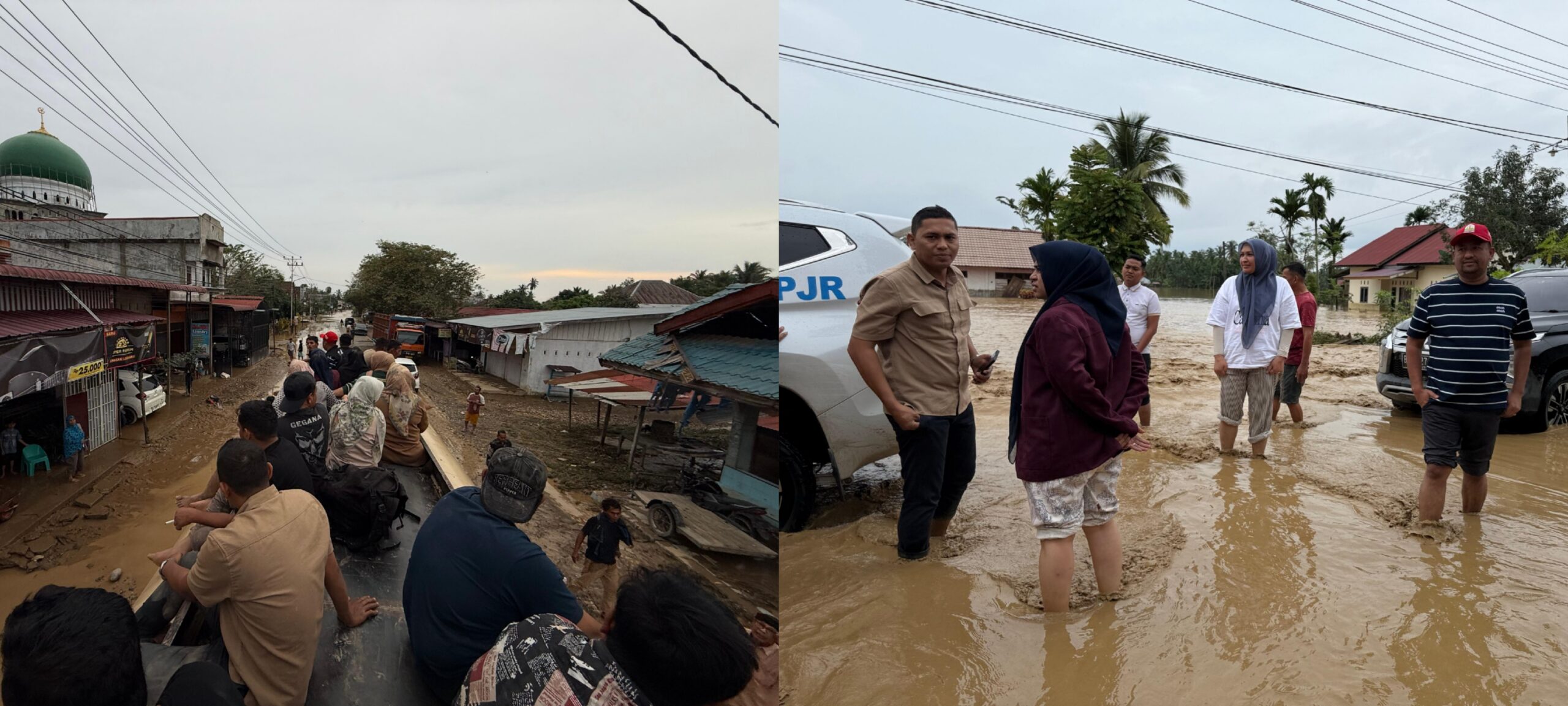 20251129_010224 | INFOACEH.net Istri Gubernur Aceh Dua Hari Terjebak Banjir di Aceh Utara