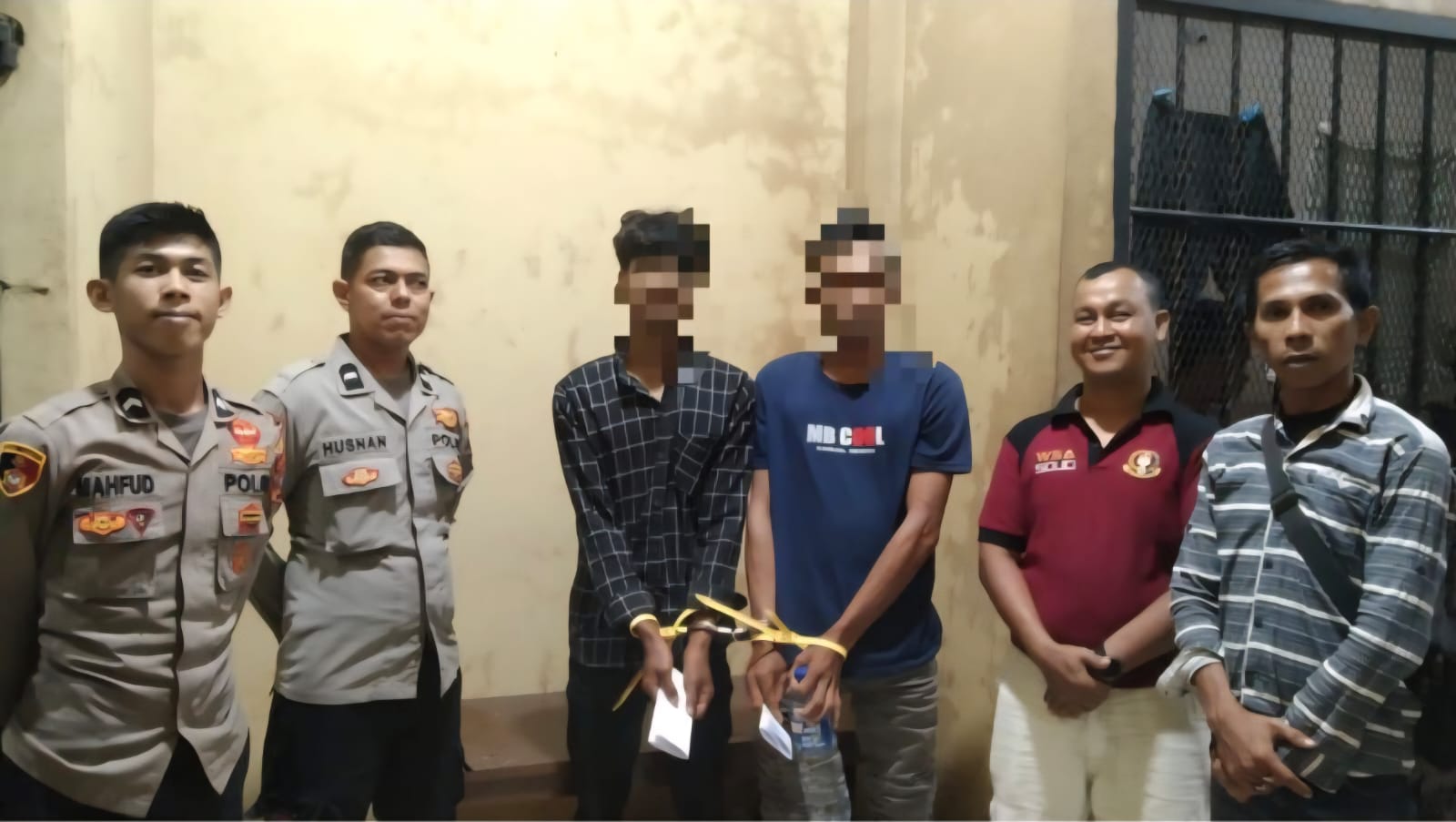 Spesialis Mencuri di Warung, Dua Pemuda di Pidie Jaya Ditangkap Polisi