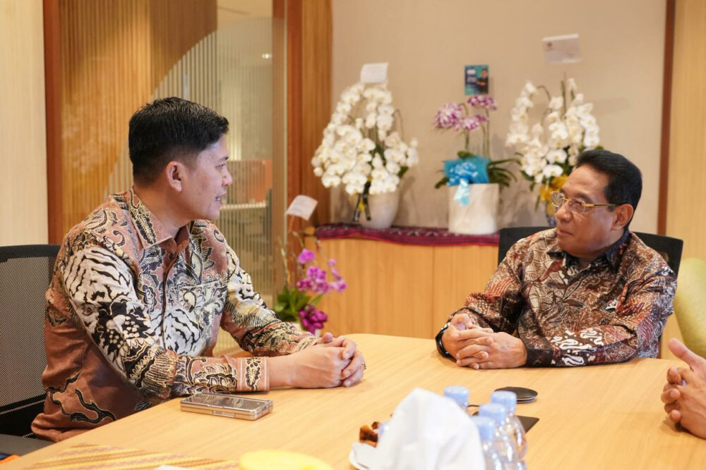 Bupati Aceh Selatan Mirwan MS melakukan audiensi dengan Wakil Menteri Kesehatan RI, dr. Benjamin Paulus Octavianus di Jakarta.