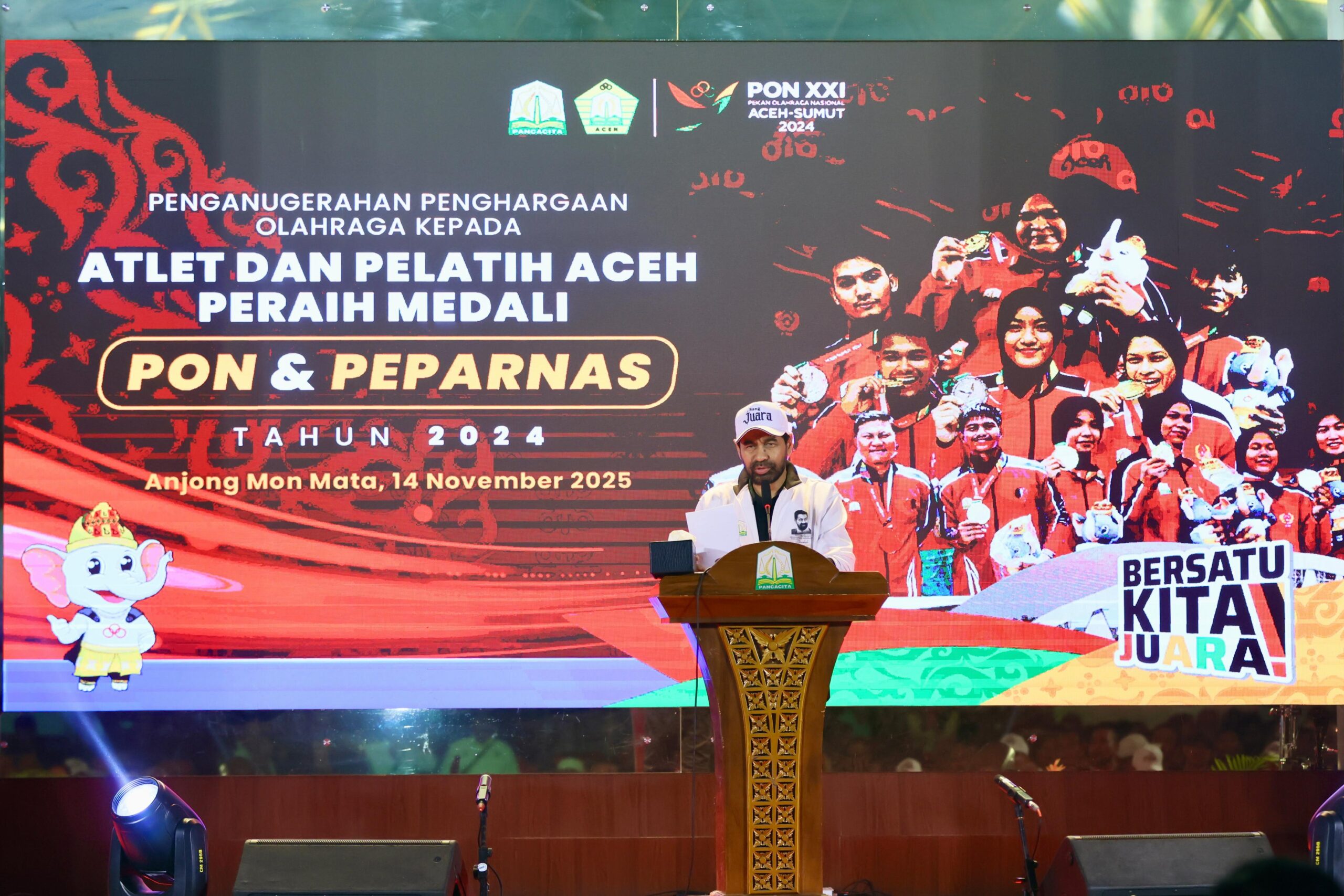 Momen Haru Mualem Kenang Abu Razak, Arsitek Kebangkitan Olahraga Aceh