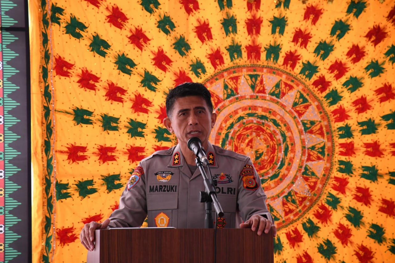 Kunker ke Aceh Tengah, Kapolda Ajak Personel Jaga Soliditas Internal