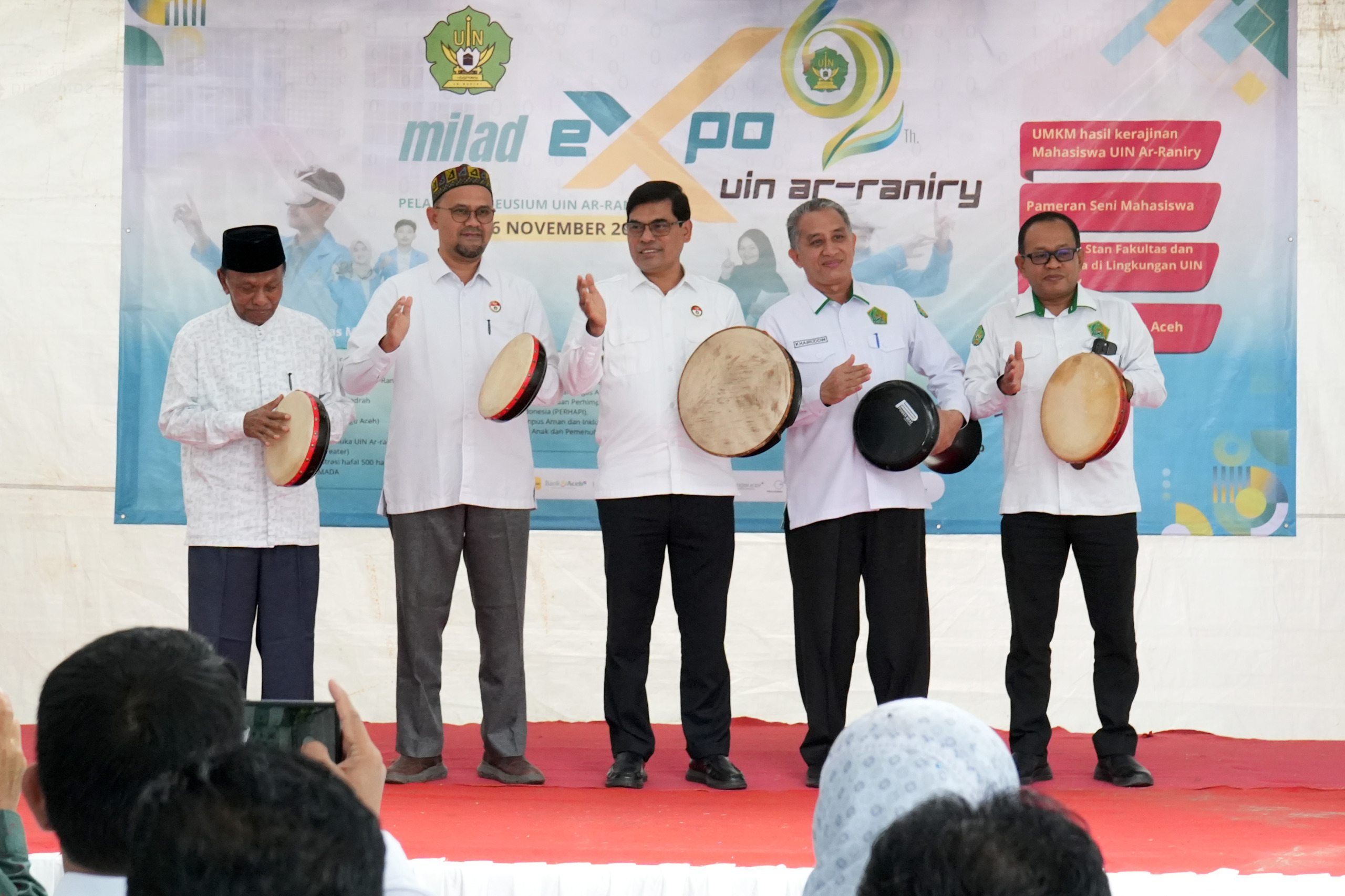 UIN Ar-Raniry Gelar Expo Milad ke-62, Hadirkan Ragam Seni hingga Inovasi Riset
