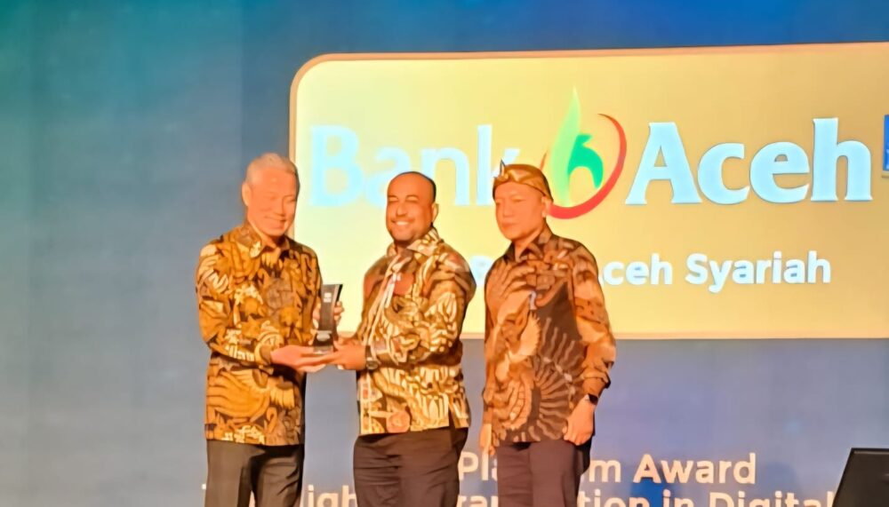 Bank Aceh Syariah kembali menorehkan prestasi membanggakan di tingkat nasional. (Foto: Ist)