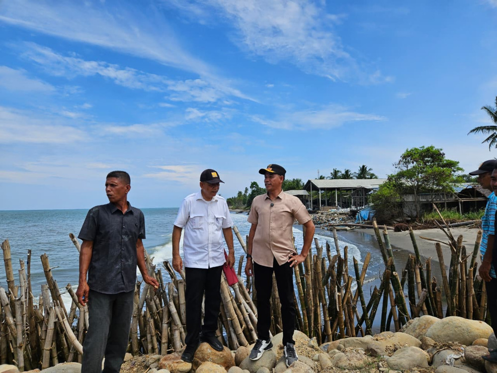 Abrasi Pantai di Muara Batu Aceh Utara, 13 Rumah Warga Hancur