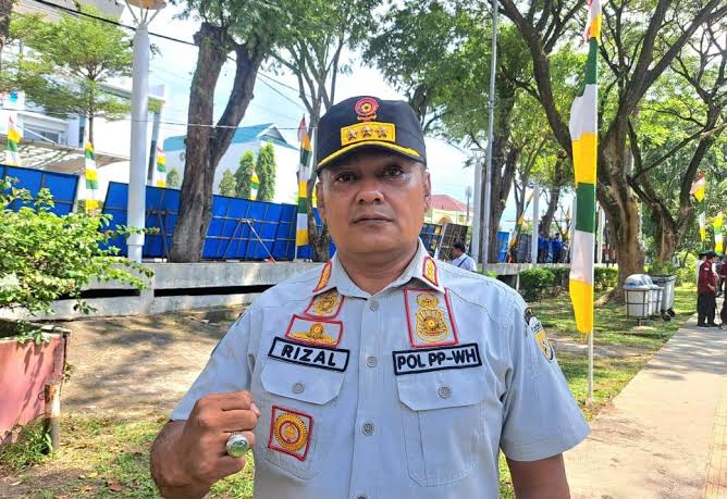 Kasatpol PP-WH Kota Banda Aceh Muhammad Rizal