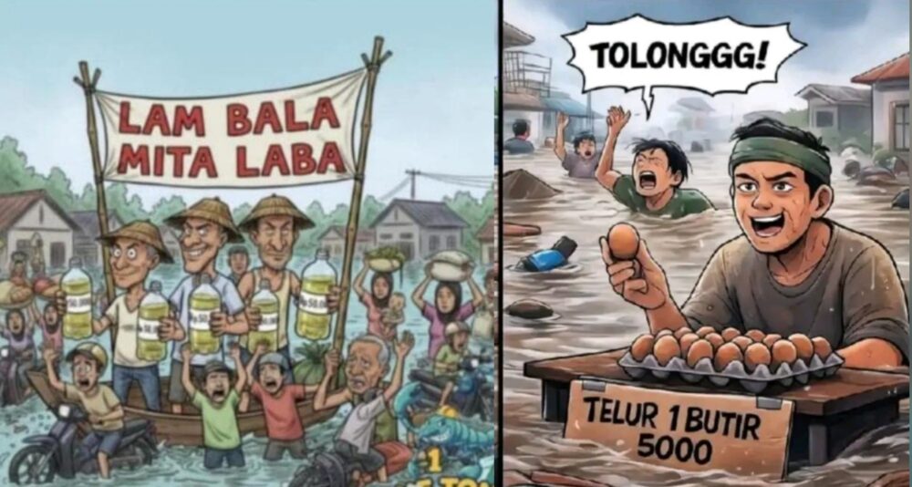 Pedagang yang menaikkan harga barang saat bencana dinilai tidak bermoral karena lebih memilih jadi penjahat kemanusiaan. (Foto: Ilustrasi)
