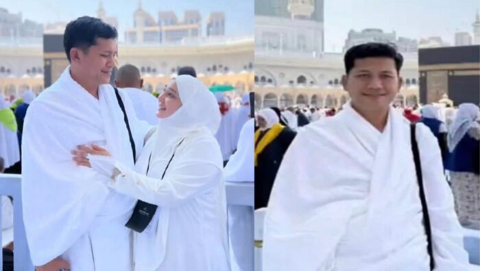 Bupati Aceh Selatan Mirwan MS melaksanakan umrah bersama istrinya di saat bencana melanda daerahnya.