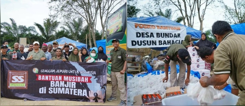 Waroeng Spesial Sambal Salurkan Menu Siap Saji dan Uang Tunai di Aceh Tamiang, Total Rp500 Juta   